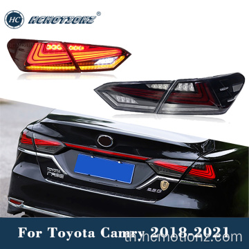 HCMOTIONZ 2018-2021 Toyota Camry LED LED โคมไฟหลัง